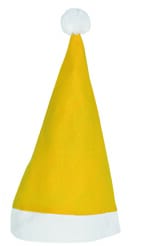 Kerstmuts - Geel (PMS 101c) / Wit