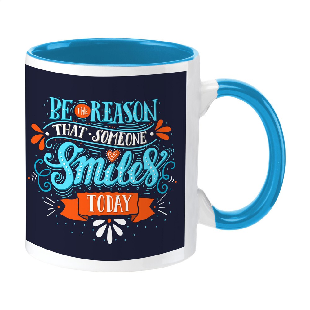 Full Colour Mug Colorato 350 mlmok - lichtblauw (± PMS 298C)