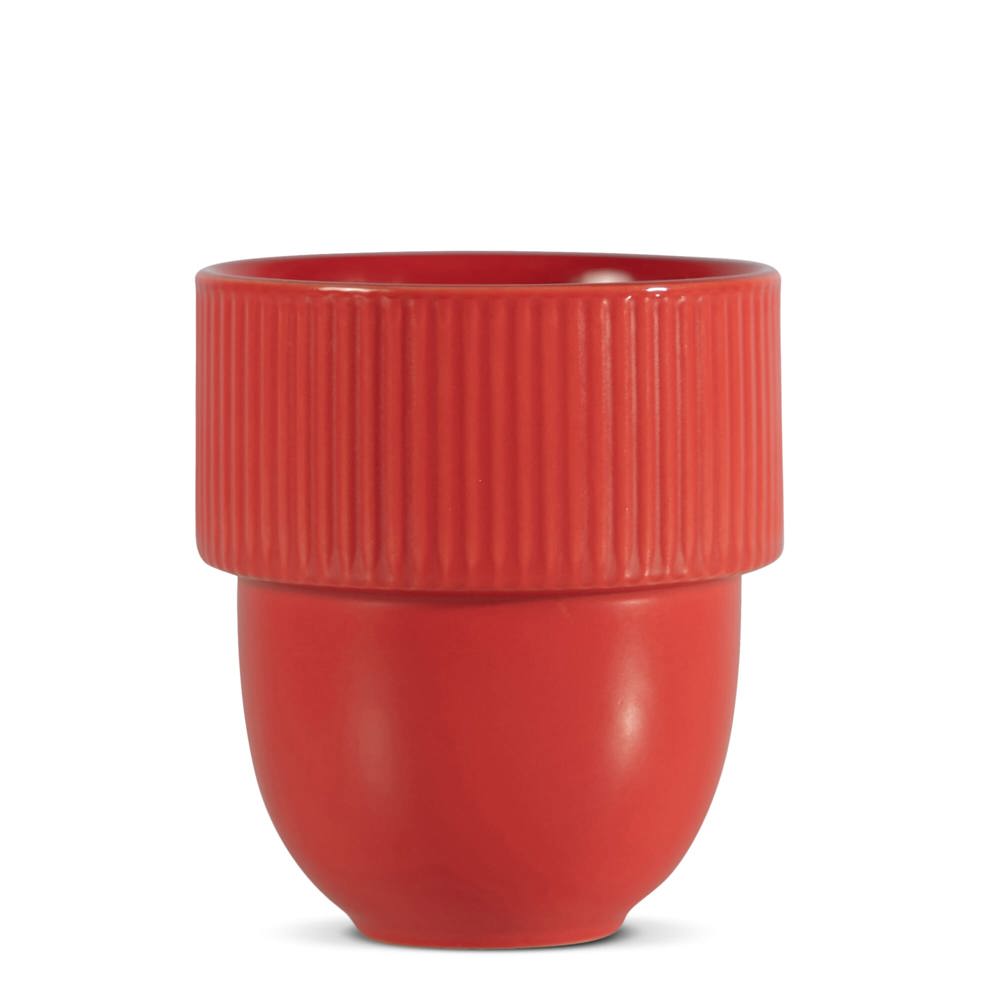 Sagaform Inka beker 270ml - rood