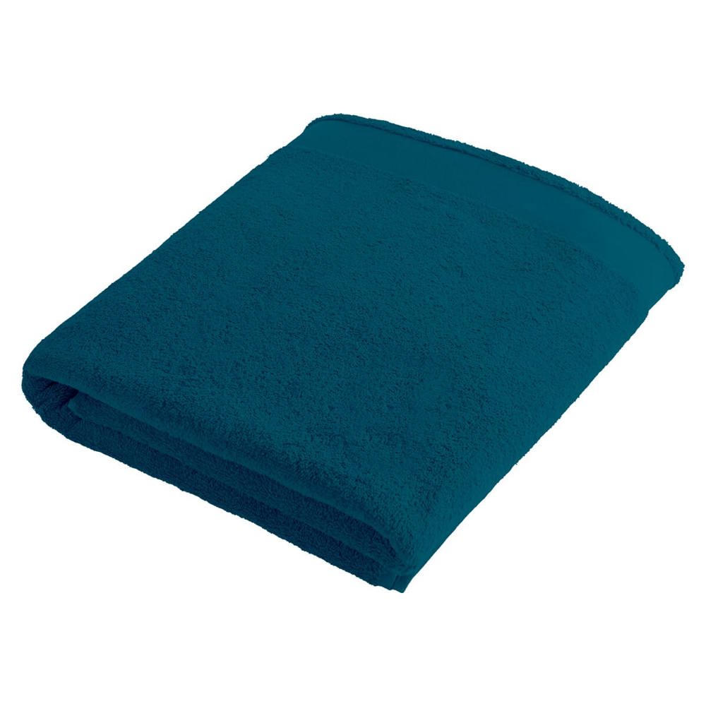 Sophie Muval strandhanddoek 180x100 cm, 450 gr/m² - Petrol (PMS 3145c) / Petrol