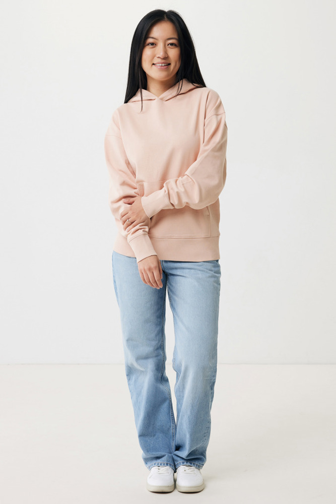 IQONIQ Yoho gerecycled katoen relaxed hoodie