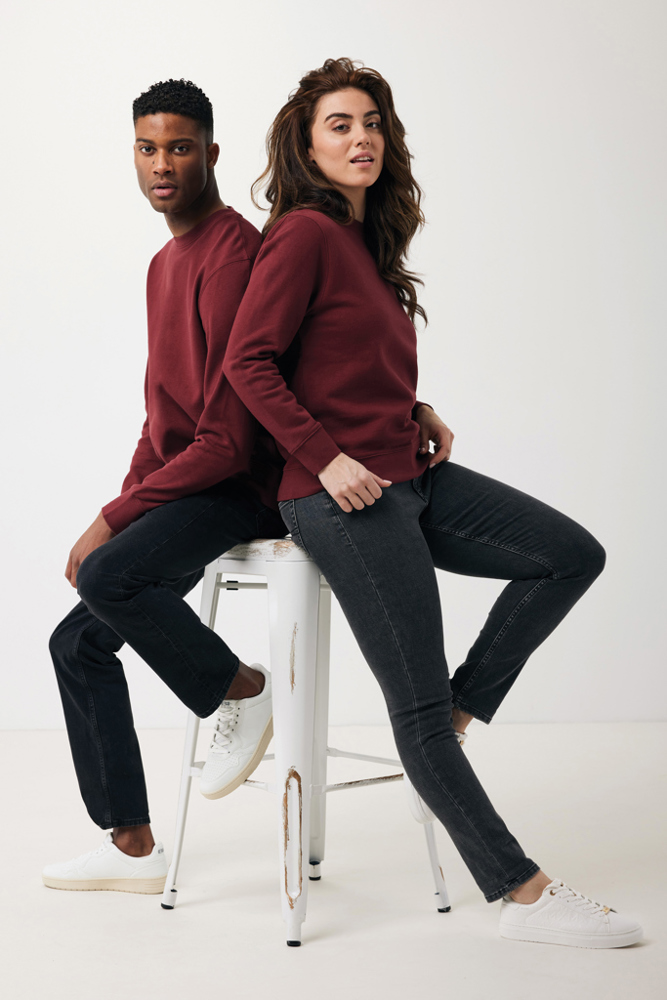 IQONIQ Etosha lichtgewicht gerecycled katoen sweater