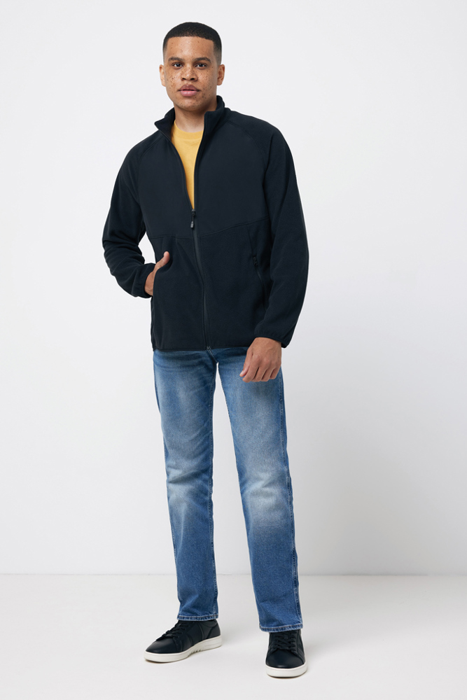 IQONIQ Talung gerecycled polyester fleece jas met rits