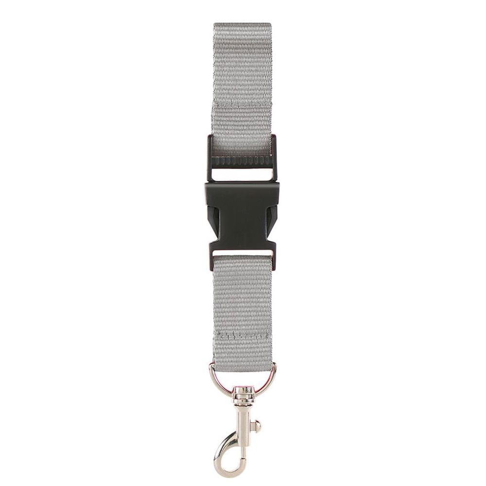 Neklint 2,5 cm met safetybreak - Grijs (PMS 429c) / Grijs