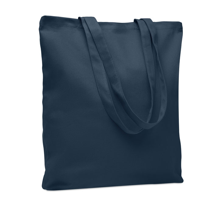 RASSA COLOURED - Stevige canvas boodschappentas - Marineblauw