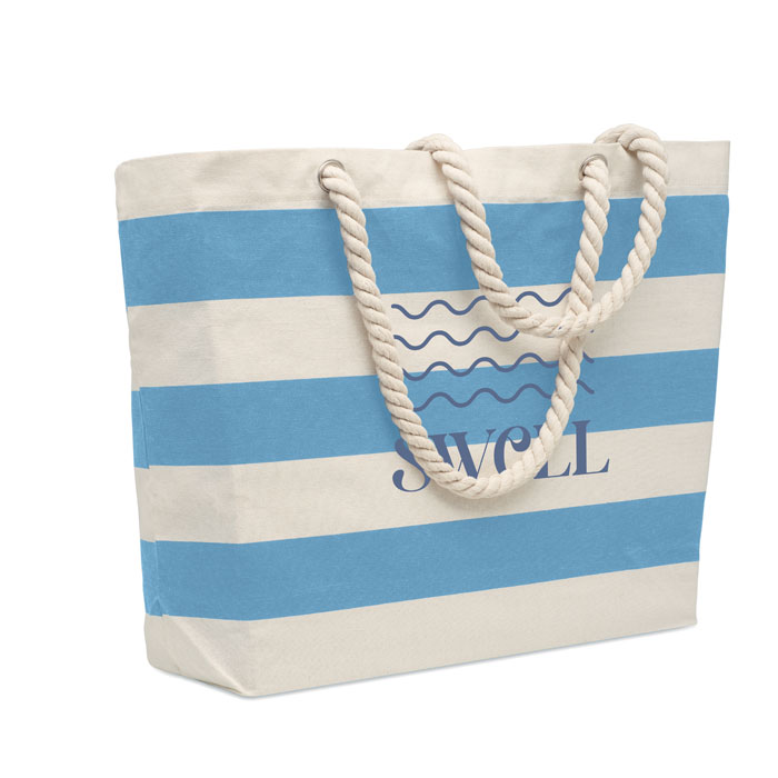 HEAVEN STRIPE - Katoenen strandtas 220 gr/m²