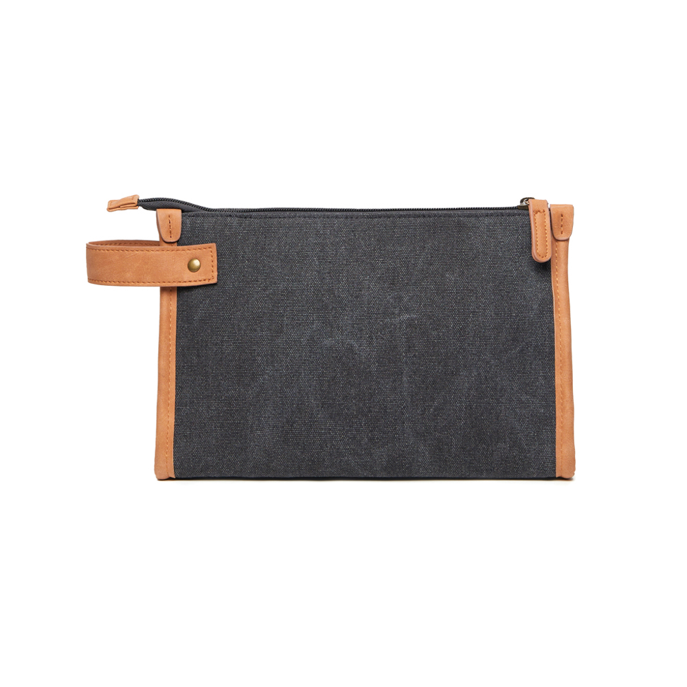 VINGA Bosler GRS toilettas - zwart (± PMS 433)