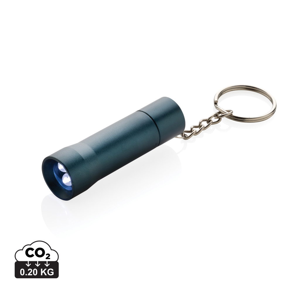 Flash RCS gerecycled aluminium sleutelhanger zaklamp
