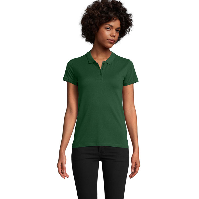 PLANET WOMEN - PLANET DAMES Polo 170g - Flesgroen