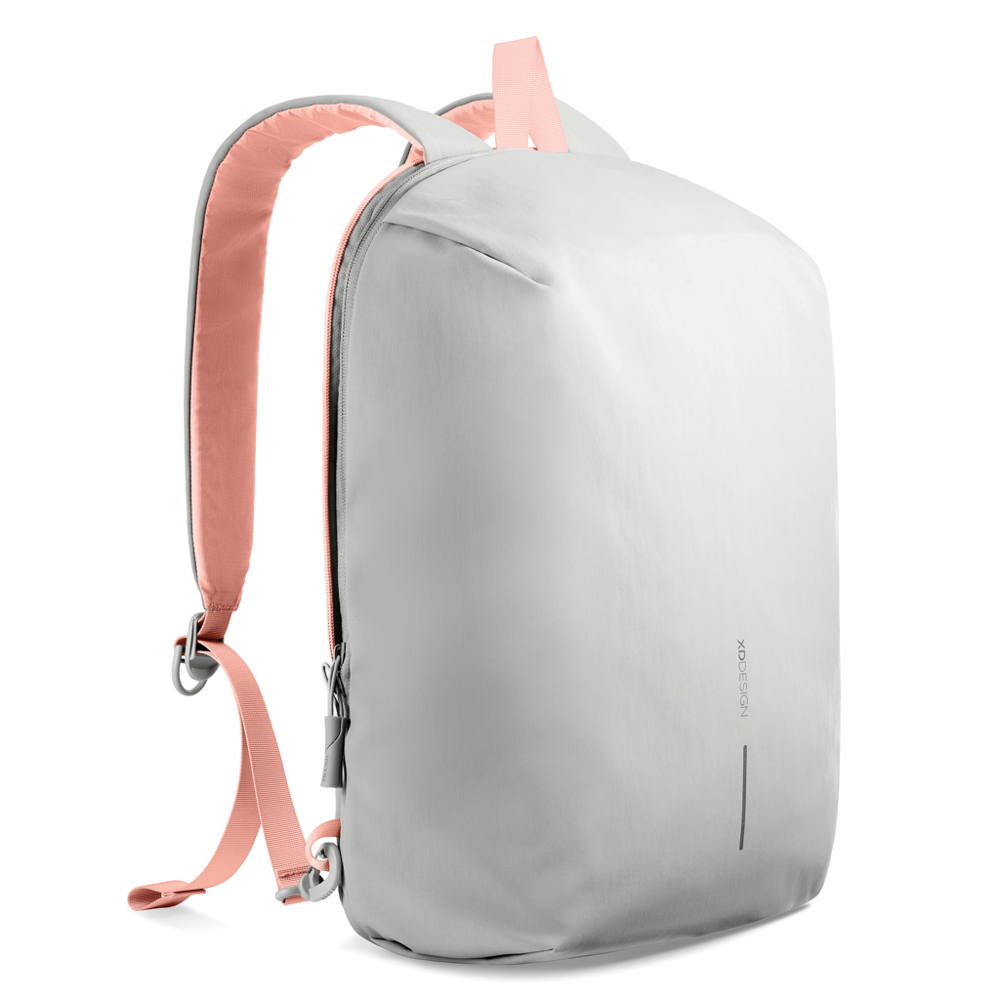 XD Design Switch 2-in-1 Backpack - roze, grijs (± PMS 7513/ ± PMS 421C)