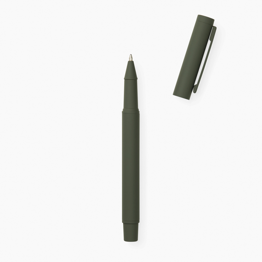 VINGA Baltimore RCS recycled RVS pen - groen (± PMS 418C)