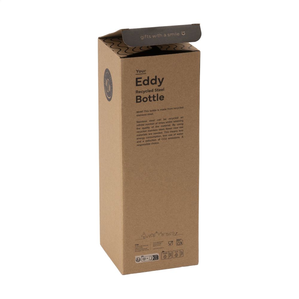Eddy RCS Recycled Steel Bottle 900 ml thermosfles
