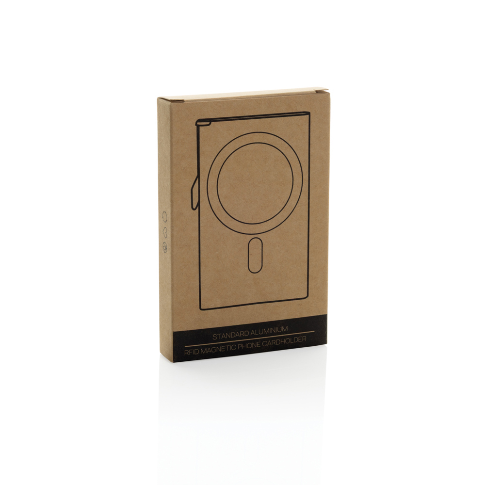 Standard aluminium RFID magnetic telefoon kaarthouder