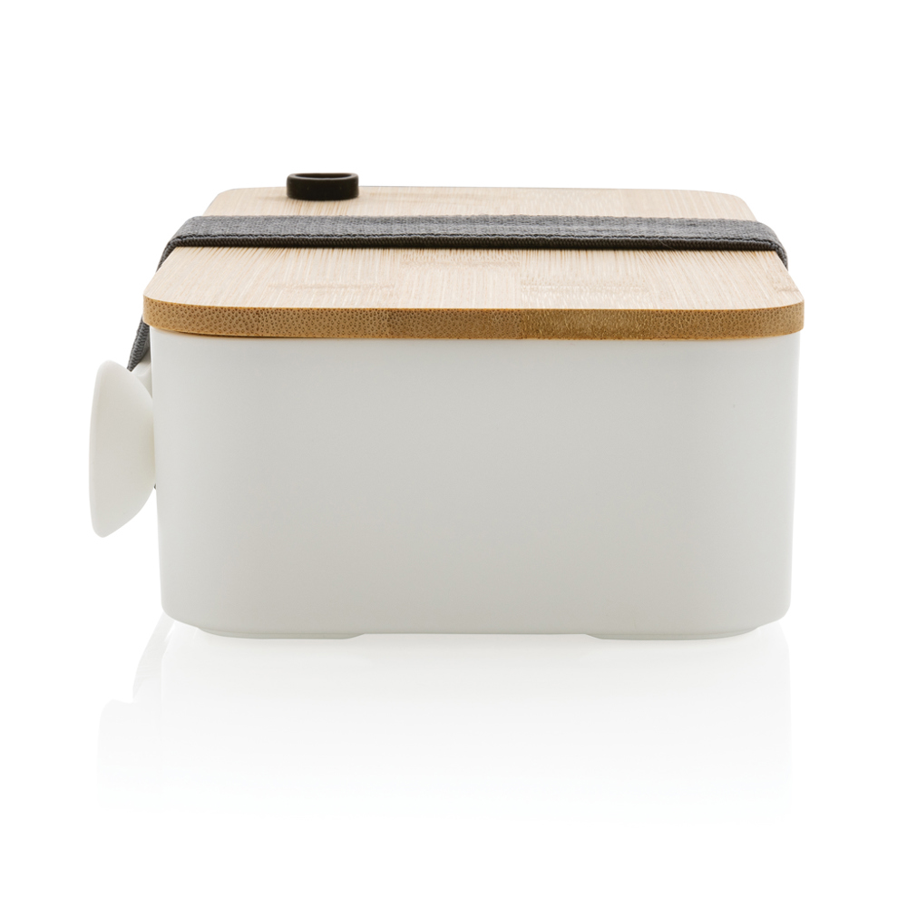 PP lunchbox met bamboe deksel