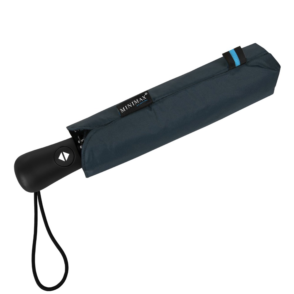 MINIMAX - ECO - Automatisch openen en sluiten - Windproof - 100 cm - Marine blauw (± PMS 296C)