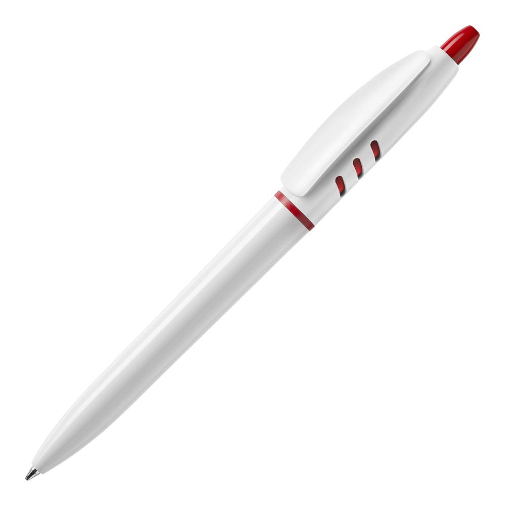 Balpen S30 hardcolour - Wit / Rood