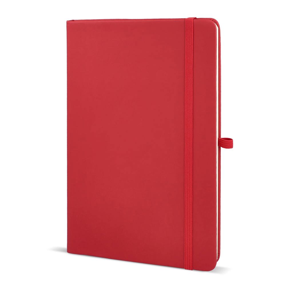 PU-Notitieboekje Sora A5 - rood