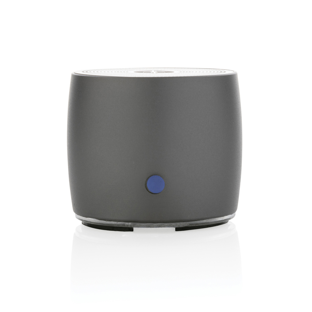 Swiss Peak RCS gerecycled aluminium 3W bass speaker