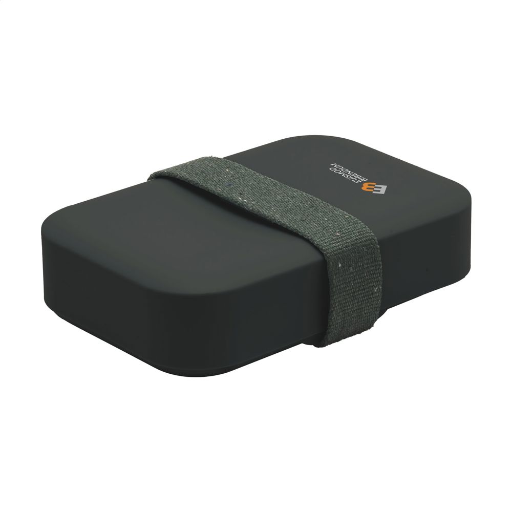 Amuse Recycled PP Lunch Box - grijs/groen