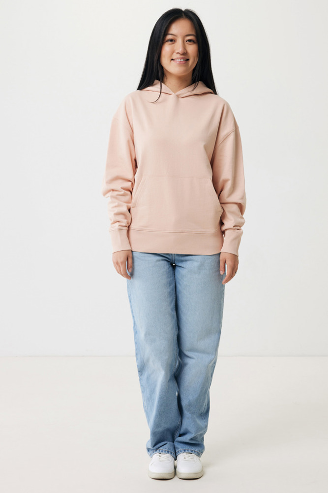 IQONIQ Yoho gerecycled katoen relaxed hoodie