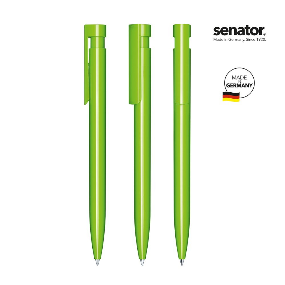 senator® Liberty Polished retractable pen - groen 376