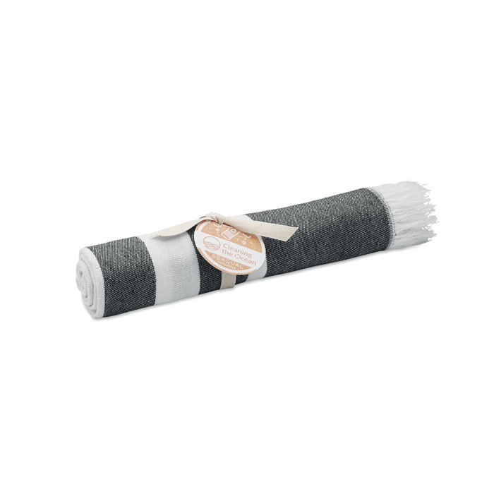 MAR - SEAQUAL® hamamdoek 70x140cm - Grijs