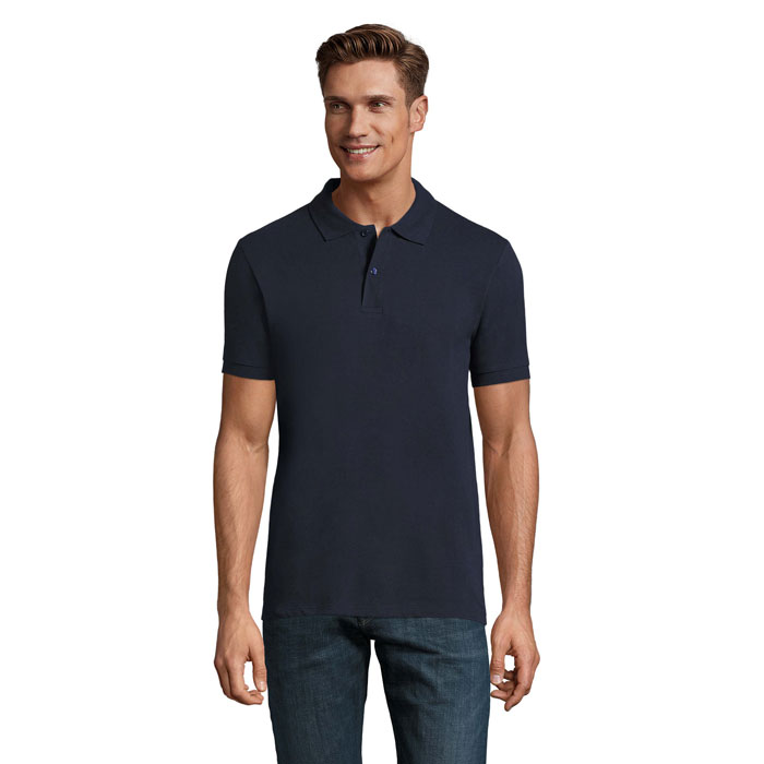 PERFECT MEN - PERFECT HEREN Polo 180g - Franse Marine