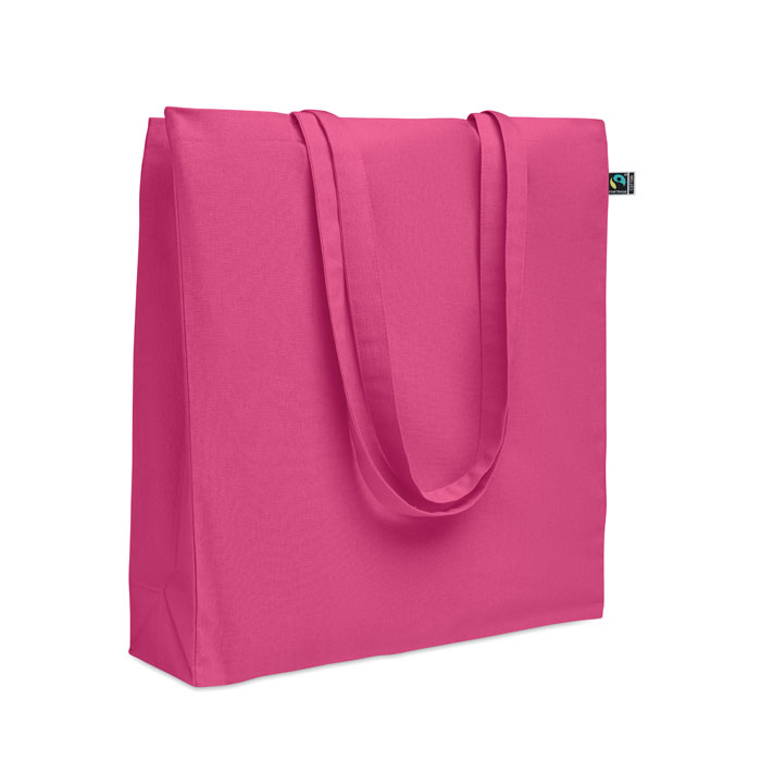 OSOLE++ COLOUR - Fairtrade boodschappentas 180g - Fuchsia