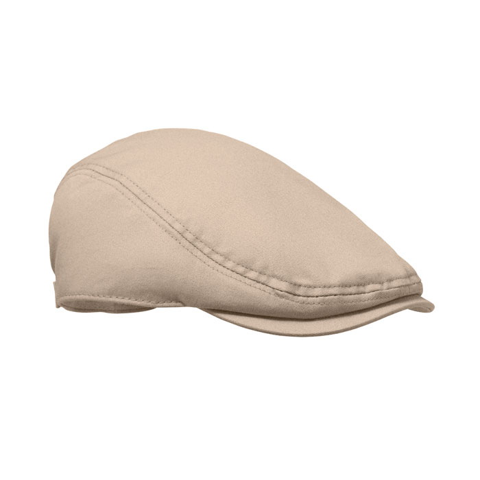 FLAT PEAK - Newsboy platte pet 235g/m² - Beige