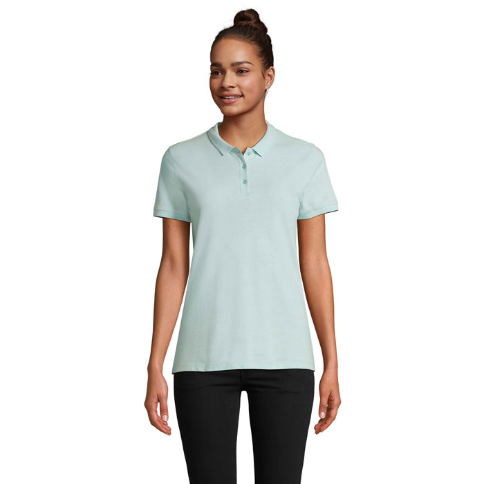 PLANET WOMEN - PLANET DAMES Polo 170g - Arctic Blue