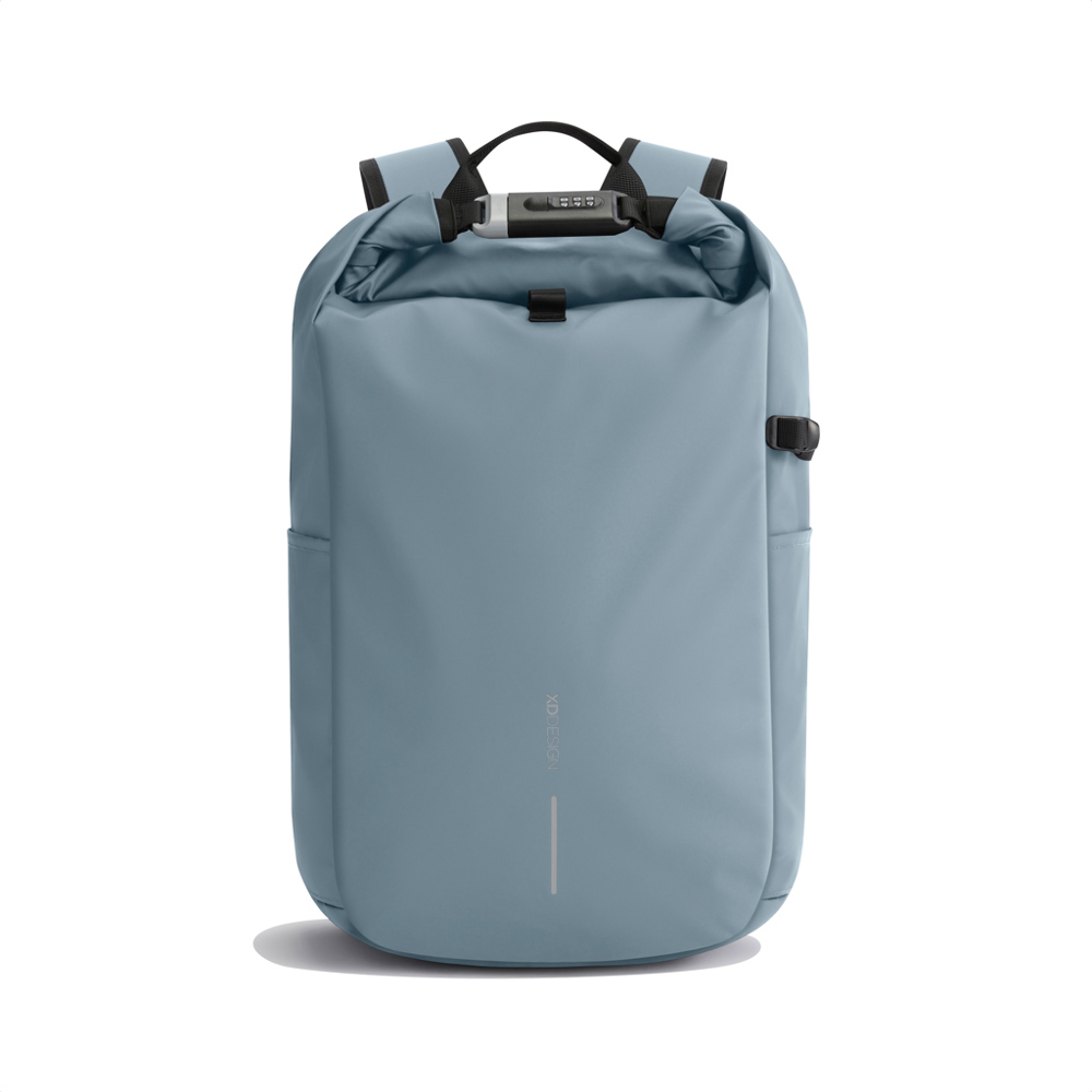 Urban waterbestendige anti-diefstal rugzak - blauw, zwart (± PMS 5415/ ± PMS Black)