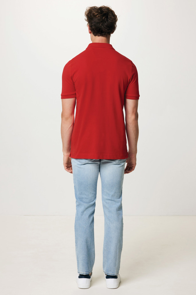 IQONIQ Yosemite gerecycled katoen pique polo
