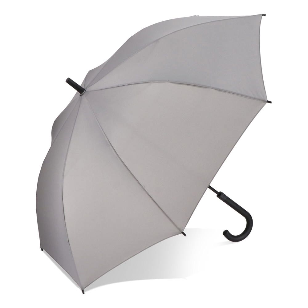 Verdure 190T Pongee 23" Winddichte haakparaplu Auto open - Grijs
