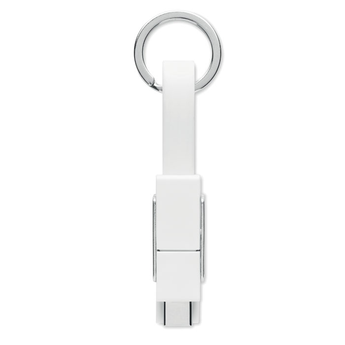 KEY C - Sleutelhanger met 4 in 1 kabel