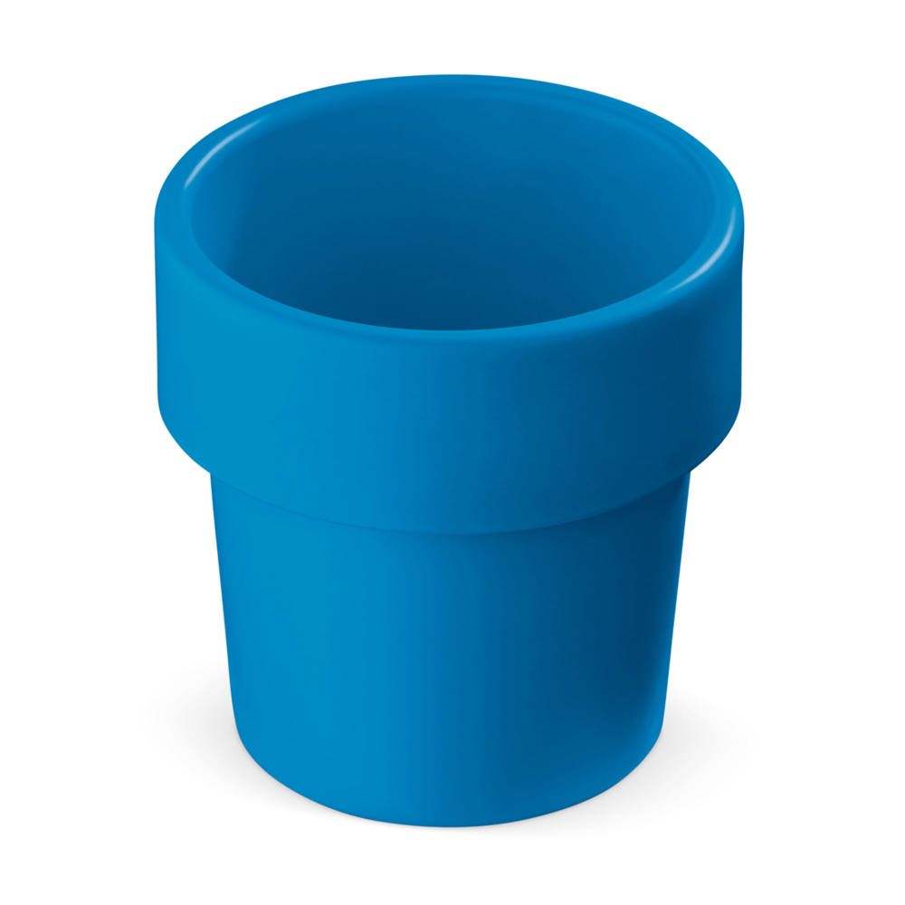 Hot-but-cool beker met aardbeien zaadjes - Blauw