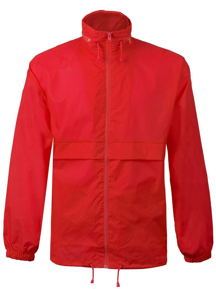 SP Wind kids jas, 75 gr/m² - Rood (PMS 186c)