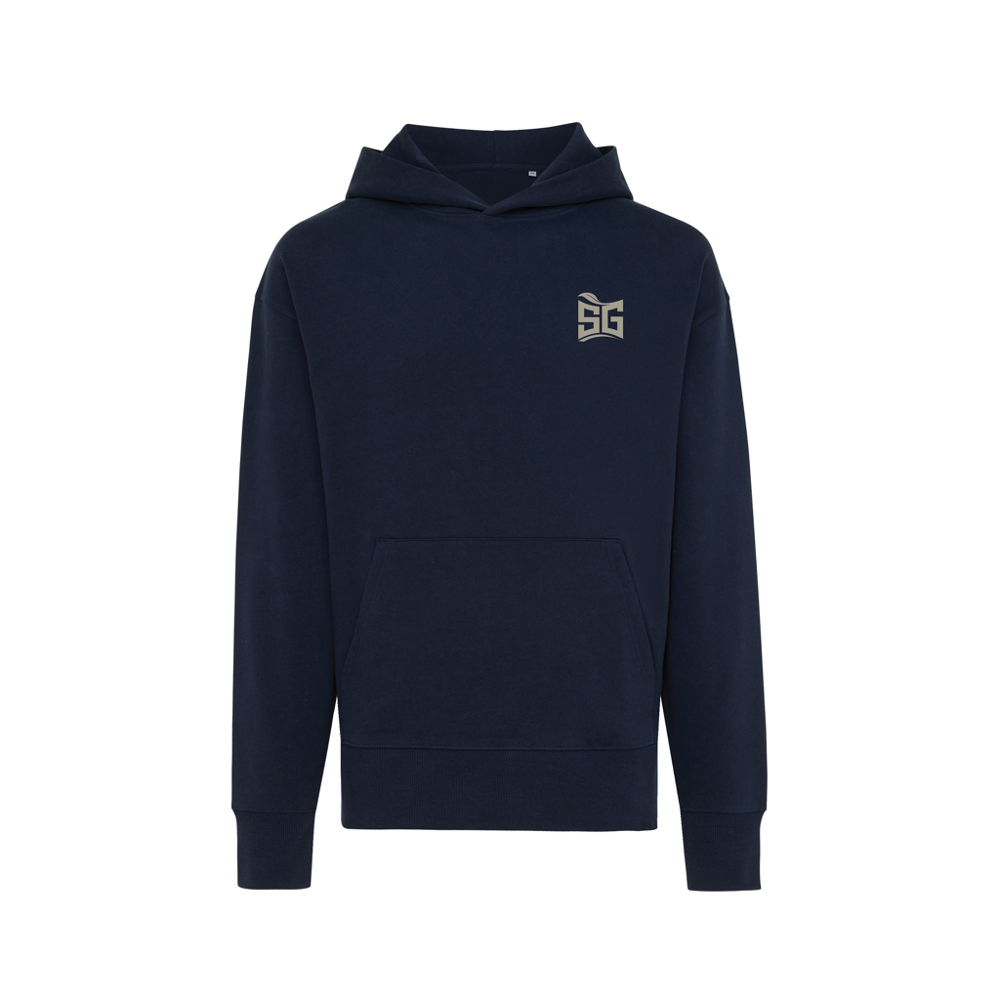 IQONIQ Yoho gerecycled katoen relaxed hoodie
