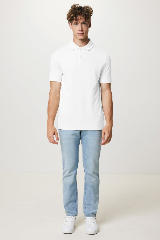 IQONIQ Yosemite gerecycled katoen pique polo
