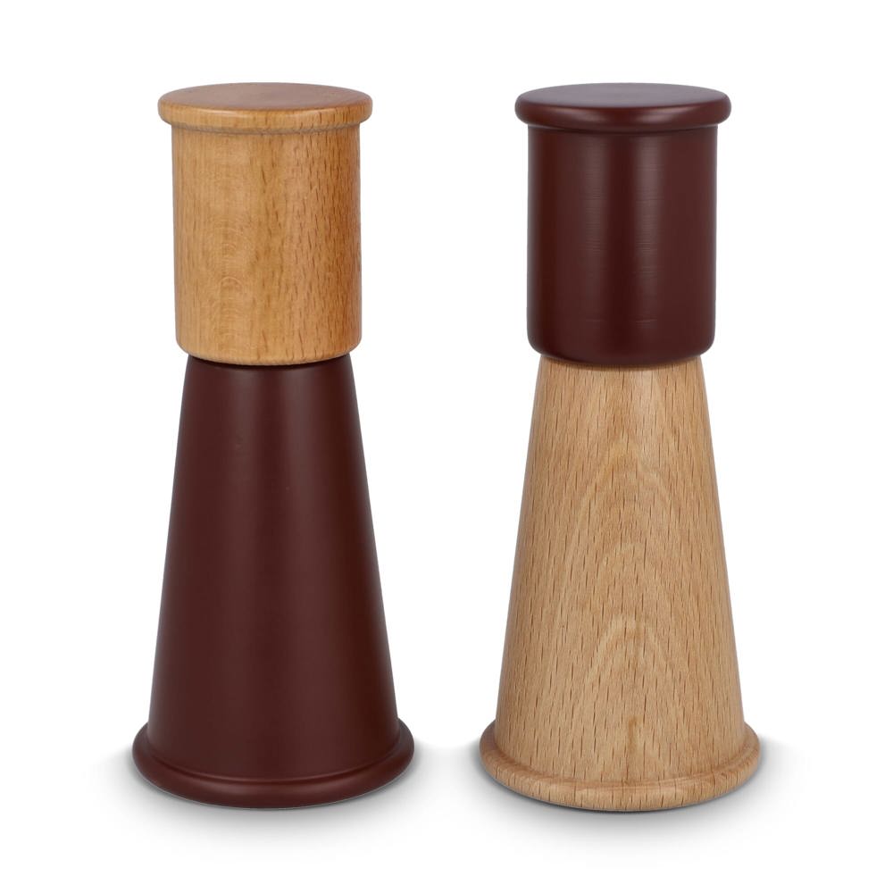 Sagaform Gurken Zout- en Pepermolen Set klein, 15cm - Donker Rood