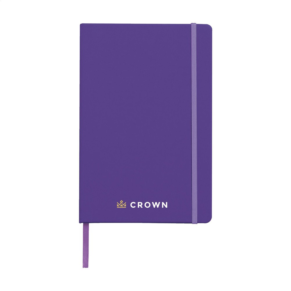 Note Notebook A5 notitieboek - paars (± PMS 268)
