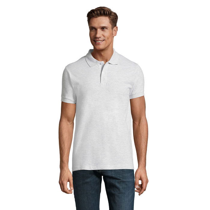 PERFECT MEN - PERFECT HEREN Polo 180g - Asgrijs