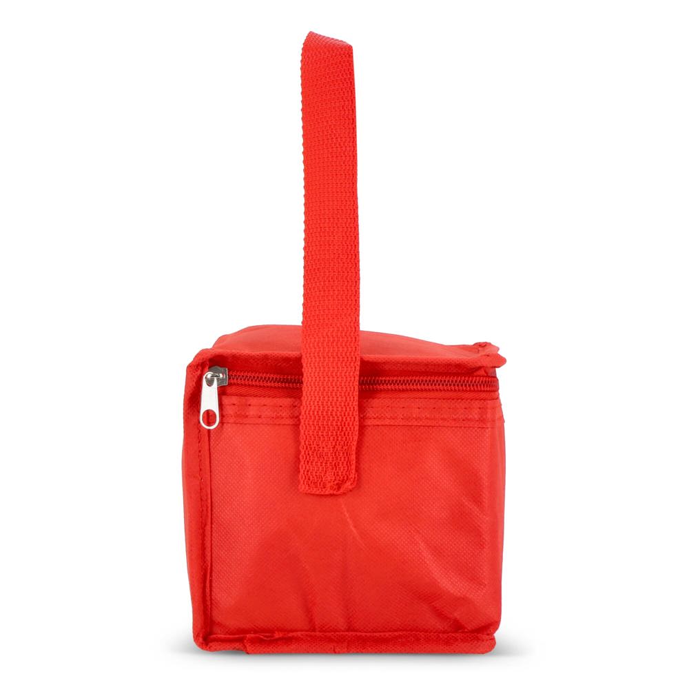 R-PET koeltas voor 6 blikjes, non-woven, 20 x 13 x 12,5 cm, 75 g/m²