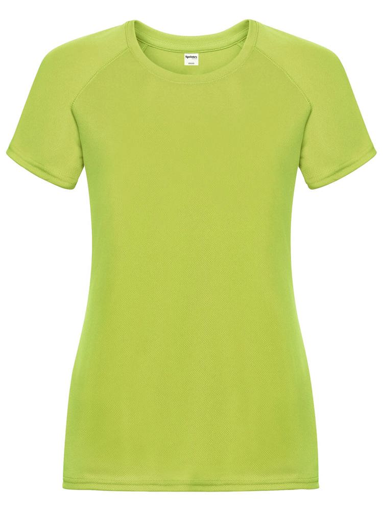 SP Run dames sportshirt, 140 g/m² - Lime