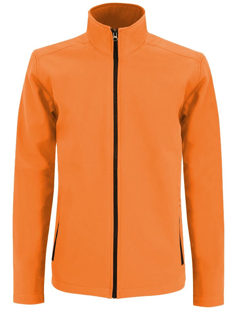 BS Visitor softshell jas, 280 gr/m² - Oranje (PMS 1585C)