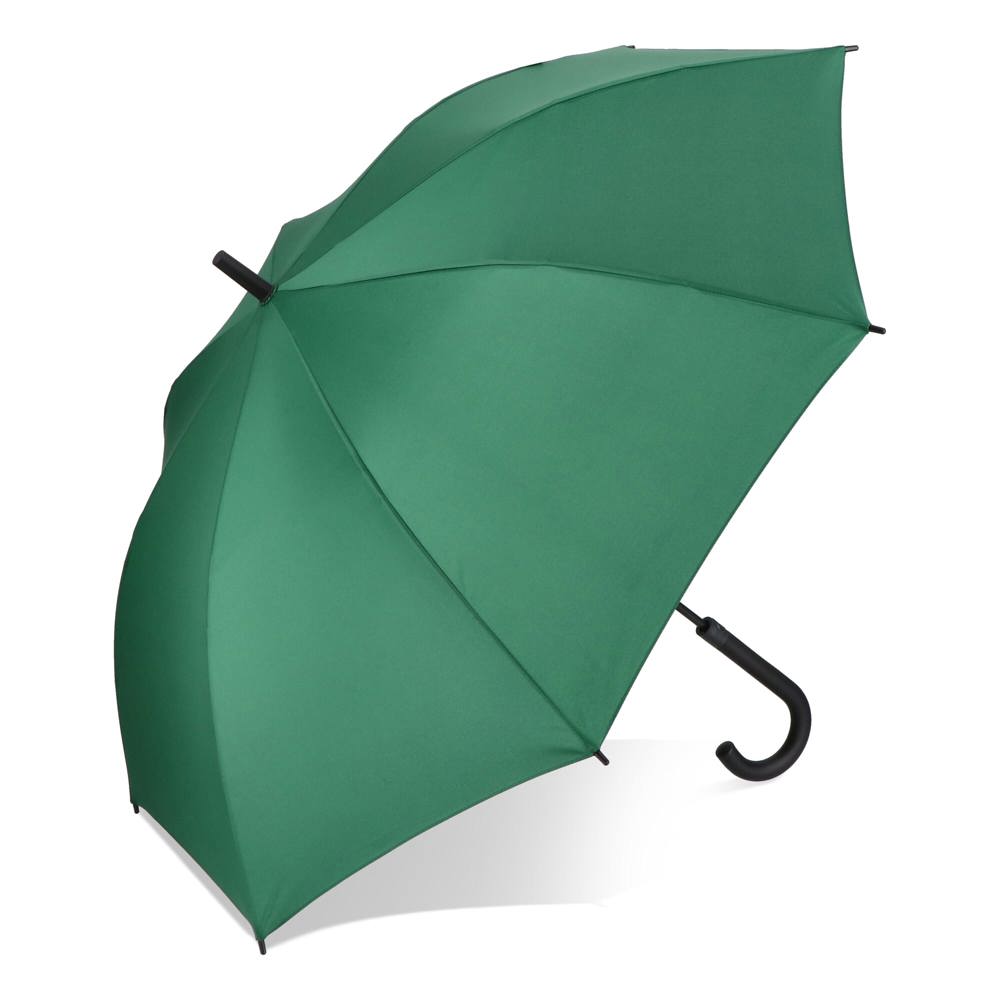 Verdure 190T Pongee 23" Winddichte haakparaplu Auto open - Donker Groen