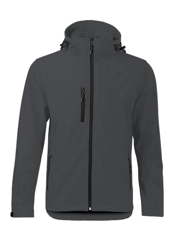 BS Storm softshell jas, 340 gr/m² - Donkergrijs (PMS 7540C)