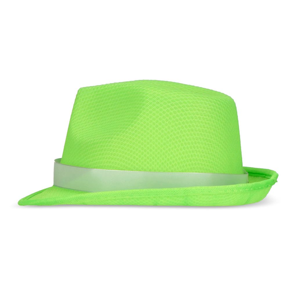 Polyester hoed met band