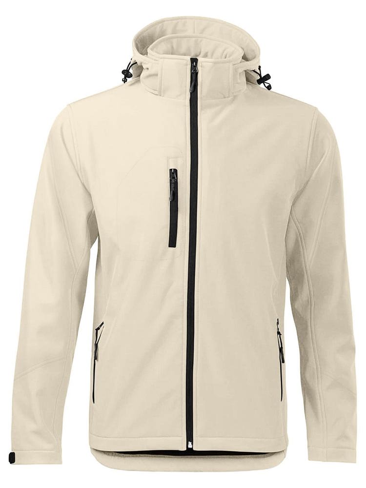 BS Storm softshell jas, 340 gr/m² - Gebroken wit (12-0304 TPG)