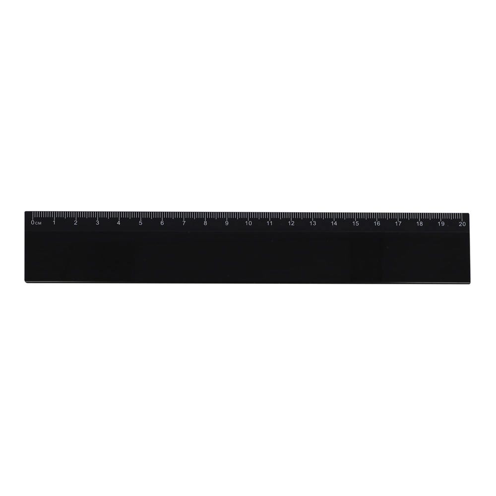 Liniaal 20cm - Zwart