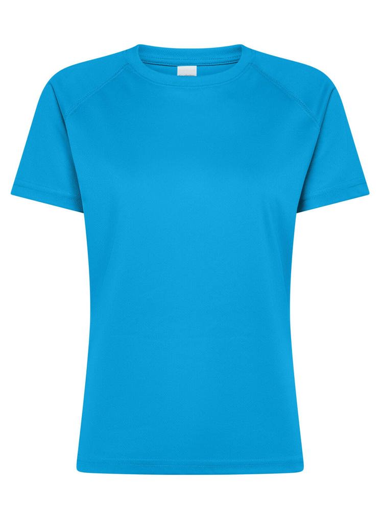 SP Run dames sportshirt, 140 g/m² - Sea Breeze